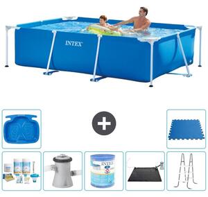 Piscina fuori terra rettangolare - 260x160x65 cm - 8 pezzi - Modello S40099