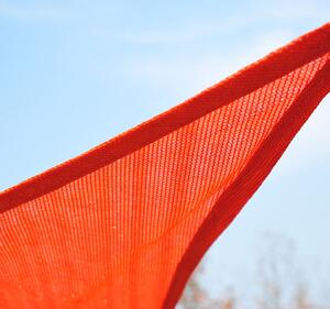 Outsunny Tenda Tendone Parasole Rettangolare 3x4m Rosso