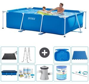 Piscina fuori terra rettangolare - 260x160x65 cm - composta da 10 elementi - modello S30106