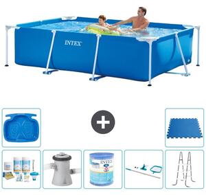 Piscina fuori terra rettangolare - 260x160x65 cm - 8 pezzi - Modello S30103