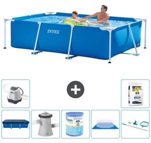Piscina fuori terra rettangolare - 260x160x65 cm - 8 pezzi - Modello S30095