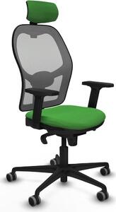 Sedia da ufficio con poggiatesta Piqueras y Crespo 2D036G2 verde