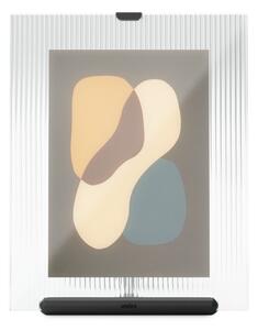 Cornice nera in vetro verticale con sostegno 19x23 cm Flute – Umbra