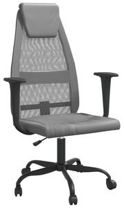 Sedia da ufficio ergonomica con poggiatesta e funzione girevole