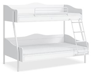 Letto a castello grande romantica (90x200-120x200 cm)
