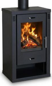 Stufa a legna EEK A+ Victoria Verona nera - 7,52 kW