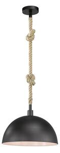 Fischer & Honsel 60761 Lampada a sospensione Rope 1x E27 max. 40,0 W, lampadina esclusa