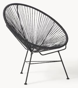 Poltrona lounge in plastica intrecciata Bahia