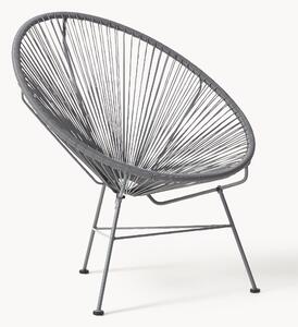 Poltrona lounge in plastica intrecciata Bahia