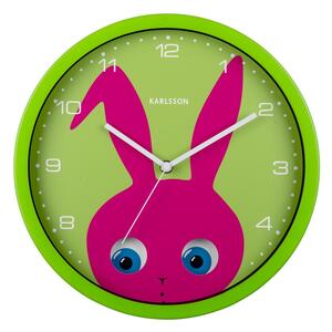 Orologio per bambini ø 31 cm Peekaboo Bunny - Karlsson