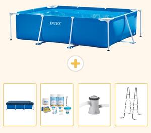 Piscina fuori terra rettangolare - 220x150x60 cm - 5 pezzi - Modello SCB6
