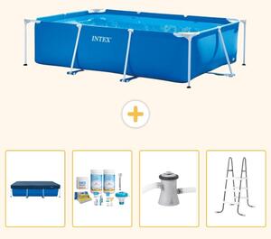 Piscina fuori terra rettangolare - 260x160x65 cm - 5 pezzi - Modello SCB6