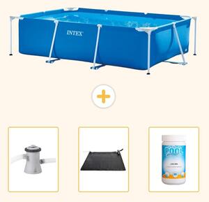 Piscina fuori terra rettangolare - 260x160x65 cm - 4 pezzi - Modello SCB80