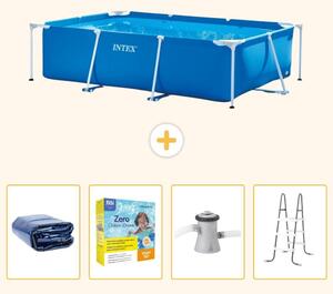 Piscina fuori terra rettangolare - 260x160x65 cm - 5 pezzi - Modello SCB13