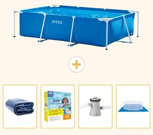Piscina fuori terra rettangolare - 260x160x65 cm - 5 pezzi - Modello SCB8