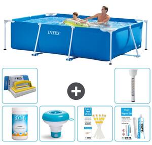 Piscina fuori terra rettangolare - 260x160x65 cm - 7 pezzi - Modello S21251