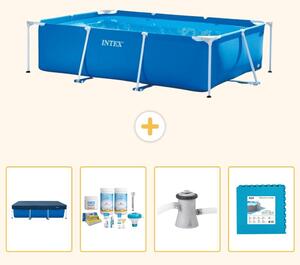 Piscina fuori terra rettangolare - 260x160x65 cm - 5 pezzi - Modello SCB2