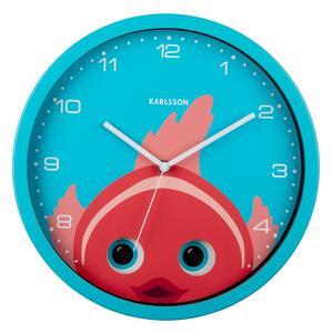 Orologio per bambini ø 31 cm Peekaboo Goldfish - Karlsson