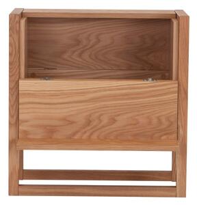 Mobile da vino in legno di quercia in colore naturale 59x60 cm NewEst - Woodman