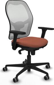 Sedia da ufficio Piqueras y Crespo 3D036G0 Bianco Marrone
