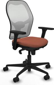 Sedia da ufficio Piqueras y Crespo 3D036N0 Bianco Marrone