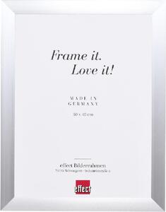 Cornice per foto in alluminio Effect, profilo S3, argento, 20x30 cm, vetro museale