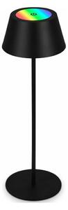 Brilo - Lampada da tavolo ricaricabile LED RGB a sfioramento KIKI LED/2,6W/5V IP44 2600 mAh nera