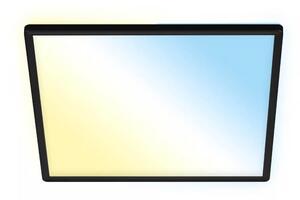 Briloner 7060-015 - Pannello LED dimmerabile SLIM 22W/230V 42x42 cm nero Wi-Fi Tuya + telecomando