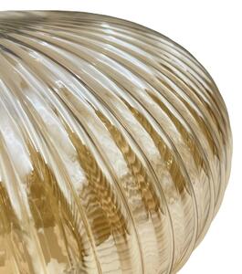 Lampadario a sospensione MILOU 1xE27/15W/230V oro/beige fumé
