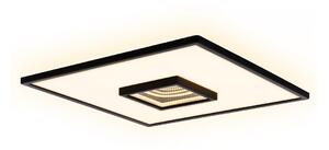 Briloner 3848015 - Plafoniera LED TORO LED/18W/230V 42x42 cm nera
