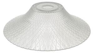 Lampada a sospensione con cavo JULL 1xE27/15W/230V, cromo lucido/trasparente