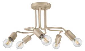 Plafoniera CHARLIE 5xE27/15W/230V beige