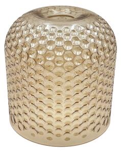 Lampadario a cavo ROCCO 1xE27/15W/230V dorato/beige fumé
