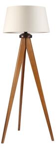 Lampada da terra AIDA 1xE27/15W/230V rovere/crema