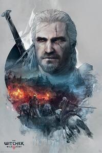 Posters, Stampe The Witcher - Geralt, (61 x 91.5 cm)