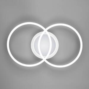 Reality Leuchten Plafoniera LED Venida ad anello, cromo