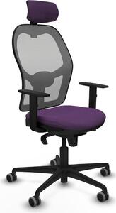 Sedia da ufficio con poggiatesta Piqueras y Crespo 1D036G2 Viola