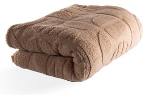 Coperta marrone in micropile 150x200 cm Rena – Tiseco Home Studio