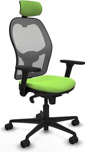 Sedia da ufficio con poggiatesta Piqueras y Crespo 3D036N2 Colore pistacchio