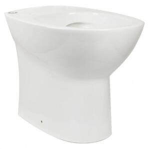 WC Filo Muro In Ceramica Bianco Rimless Morning RAK Ceramics + Copriwater