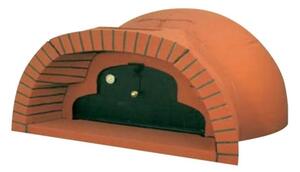 Forno a legna prefabbricato 100 x 90 cm con cappetta mod. Piemonte Di Fiore Forni