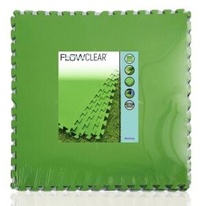 Tappeto Piscina Fuori Terra Fondo Morbido 78x78 Cm 9 Pezzi - 5,5 mq Bestway
