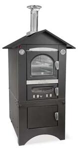 Forno A Legna A Cottura Indiretta Da Esterno 45x80 Smart In Acciaio Clementi