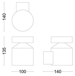 Philips - Applique a LED da esterno LAVEN LED/6W/230V 4000K IP44
