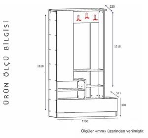 Mobile Ingresso 110x37x180 Con Scarpiera Appendiabiti E Anta Bora Bianco