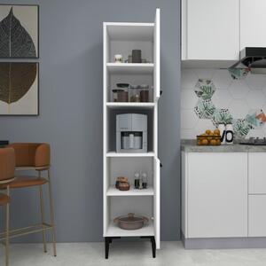 Colonna Multiuso Da Cucina 2 Ante E Vano Centrale 35x35x154 Adel Bianca