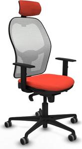 Sedia da ufficio con poggiatesta Piqueras y Crespo 1D036G2 Arancione scuro