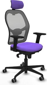 Sedia da ufficio con poggiatesta Piqueras y Crespo 2D036G2 Viola