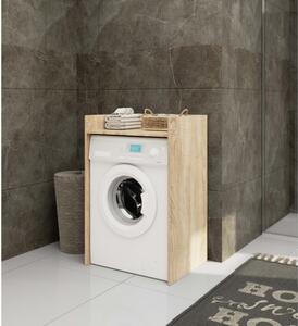 Mobile Coprilavatrice 64x50x98 Con Ripiano Dina Rovere Effetto Legno