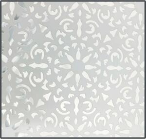 Set Bistrot Da Giardino Tavolo 60 Cm E 2 Sedie Pieghevoli In Ferro Sanremo Bianco